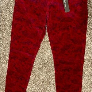 Kut from the Kloth Red Paisley Pants